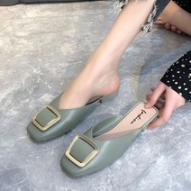 예쁜 여성 사각 버클 블로퍼/예쁜여성사각버클블로퍼/여성블로퍼/예쁜블로퍼/사각버클블로퍼/여자여름슬리퍼/블로퍼추천/여자신발추천/여자신발쇼핑몰/인기블로퍼/여름여자신발