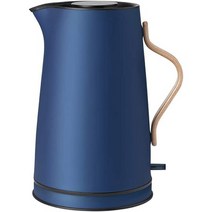 스칸디나비아 디자인의 Stelton Emma 전기 주전자 1.2리터 다크 블루 EU, 푸른, 푸른