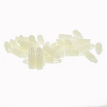 블랙/화이트 나일론 간격 나사 PCB 보드용 두께 1.0-1.8mm 고정 스탠드 오프 스페이서 필러 M3, 01 WHITE_04 M3-10mm(50pcs)