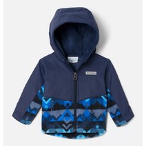 컬럼비아키즈 스틴스 마운틴 네이비 재킷 옴니쉴드 유아 양털 후리스 아우터 Infant Steens Mountain Overlay Jacket