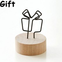 디지털액자 스마트 디지털 전자 액자 앨범 크리에이티브 라운드 나무 사진 클립 메모 이름 카드 펜던트 홀더 기사 그림 프레임 테이블 번호 웨딩 1 개, gift