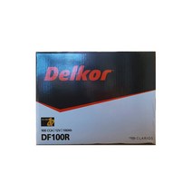 DF100R 델코밧데리 차량용 100Ah 자동차배터리 스타렉스 그랜드스타렉스 포터 쏘렌토 콤비 토픽 세레스, 공구대여안함/폐밧데리반납, 1개