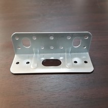나비발 DIY 꺽쇠 천막 간판 어닝 자재 스텐 코너철 전면 시공 날개 철물 코너 브라켓, 1개