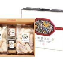 하늘한과 전통한과 조청 유과 약과 찹쌀 수제 한과 선물세트, 9g, 1box
