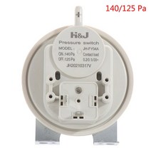 압력 스위치 Haier marco squirrel vanward vatti 벽 보일러 가스 온수기 용 40657590140pa 풍압, 125파