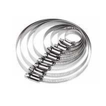 호스클램프 SS304 12mm 소 중 대 호스밴드 파이프 펌프 스텐 반도 파이프 원형, HS028. 호스클램프 550mm