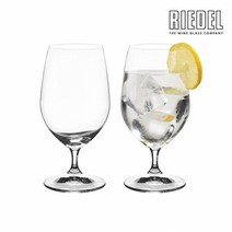리델 비늄 미식가 글래스 2P(6416/21)/워터고블렛/고메이 글래스/vinum Water/Gourmet Glass