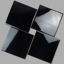 타일닷컴 정사각 타일 150 x 150, 유광 블랙, 1장