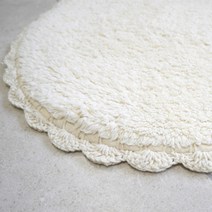 [바보사랑] 핸드메이드 수입 발매트 코튼 순면 40X120cm