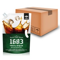 아메리카노 헤이즐넛향 파우치 1L 6개대용량 커피, 1L 6개입