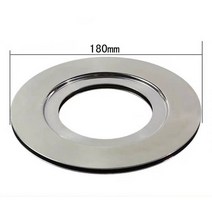 음식물 쓰레기 처리기 370w 560w 주방 어댑터 140 160 180mm 스테인레스, 03 180 adapter