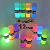 이지레진 야광 파우더 분말 안료 조색제 레진아트 레진공예 인테리어