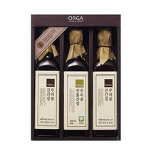 ORGA 집밥 우리콩 간장 선물세트 (420mlx3EA) 별미 별식 자취 1인가구 손님초대 간편식 술안주, 22개