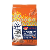 밥이보약 하림펫푸드 전연령 빛나는피모 건식 강아지 사료, 6개