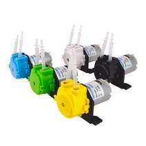 액체이송펌프12V/24V DC 도징 펌프 연동 펌프 도징 헤드 아두이노 수족관 실험실 분석 Diy 용 커넥터 포함, 02 24V whole pump_04 Black