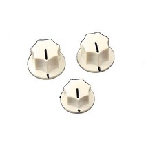 ALLPARTS KNOB 5059 Cream Knob Set for Jazz Bass 컨트롤 노브
