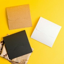 [방산소년단] 손수건 포장상자 50개 / 상자만 판매, 블랙