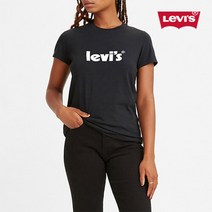 리바이스 [리바이스]여성 그래픽 로고 반팔 티셔츠 17369-1771