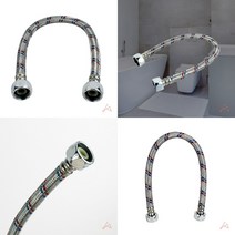 ef_az_1145 세면기용 조절대 고압 호스 40cm 세면기부속 세면기수 세면기부속 세면기수전 세면기트랩 세면기호스 세면기고압호스, ♤◑상품선택★▣