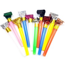 코끼리피리PVC 13cm 10개입/128071/혓바닥피리 파티소품 풀피리 장난감