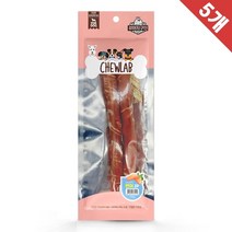 리트리버 허스키 간식 10인치 연어스틱 10p 중형견 보상용 고기말이 강아지 입냄새제거 치아관리 구강건강