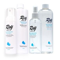 레이펄스 워터리스 샴푸/ 바디워시 물없이 머리감고 씻는 캠핑용 환자용, 바디워시 500ml (리필)1개