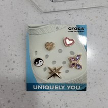 크록스 핑크앤골드 지비츠 10009502