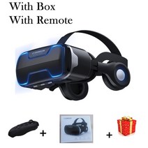 VR풀트래커 vr게임 vr기계 가상현실게임 Shinecon 3 d casque viar, 리모컨이 있는 상자 포함