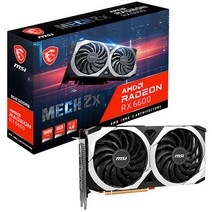 MSI 라데온 RX 6600 메크 2X D6 8GB, RX6600