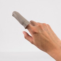 양모 손가락골무 검지 종이넘기는 미싱부자재 보호 가죽골무, 랜덤2pcs, 2개