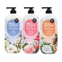 온더바디 리얼모이스처 바디워시 900ml 3개