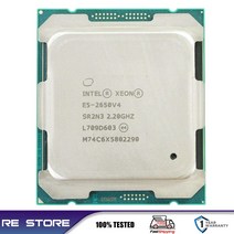 중고 인텔 제온 E5 2696 V4 프로세서 2.2GHz 55M 22 코어 스레드 150W 14nm LGA 2011-3 CPU, 한개옵션0