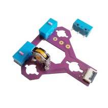 PCB 보드 버튼 보드 Xtrfy M8W 게임 마우스 용접용 용 핫 스왑 가능, 후노 8 천만