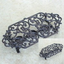 주물 직사각 3구 워머 냄비받침 피자받침 피자받침대 티팟워머 차워머 캔들워머 피자받침대 냄비받침대