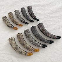 로맨틱모모 프랑스핀 글리터큐빅 숱적은 숱많은 반머리 올림머리 바나나핀