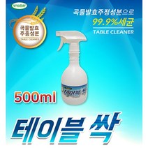 마마앳홈 마마앳홈 기름기제거 테이블 식탁 세정제 렌지청소 500ml 1개 (akakdotgha), 1