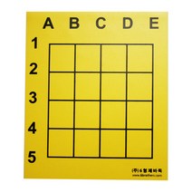 5줄 강의용 고무자석 바둑판(철 칠판에붙여사용가능 벽X)