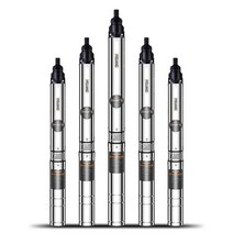 진흙 제거 정수 기계 우물 펌프 잠수정 녹물 제거기, 550W 4톤 70m 18m 라인