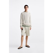 독일 자라 ZARA 펄 니트 스웨터 - 샌드