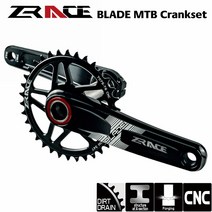 크랭크ZRACE-블레이드 1x10 11 12 단 크랭크 세트 이글 톱니 MTB XC / TR / AM 170 / 175mm 32T/34T/36T BB68/73 체인셋