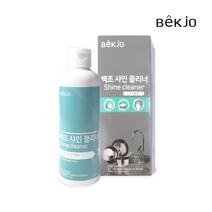 백조씽크 샤인클리너 스텐 스테인레스 인덕션 기름때 청소 관리 세제 140ml