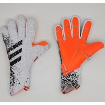 골키퍼장갑 축구 골기퍼 연습용 축구장갑 필드 키퍼 유소년 성인 훈련용 002, A19 화이트_M