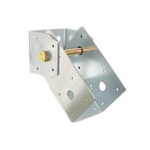 벽고정 각도브라켓-50x50 사각파이프조인트 조립식 파이프연결브라켓 무용접 DIY 화재NO