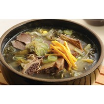 옛날맛 정성이 깃든 우거지 진한 소 갈비탕 고기 600g, 10개