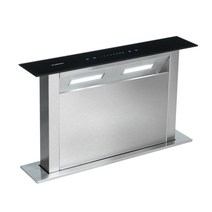 KLARSTEIN Royal Flush 다운드래프트 확장형 테이블 쿠커 후드 60cm 블랙