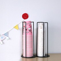 Eurovision : 미니 종이컵 수거함 수거기 테이크아웃 디스펜서 홀더 : Good Luck