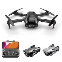 Z908 PRO 4K 듀얼카메라 충돌방지센서 접이식 입문용 드론, 그레이, 심플 순색 디자인, 2개