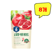 고흥 꽃향 석류 에이드, 8개, 320ml