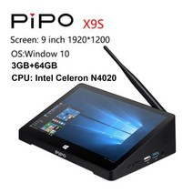 2023100%오리지널PIPOX9TV박스 윈도우OS 인텔N4020쿼드코어2GB //64G컴퓨터PC미니, 03IntelN40203G64G