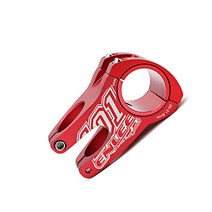 31.8mm 산악 자전거 줄기 알루미늄 합금 높이 확장 자전거 핸들 바 익스텐더 중공 자전거 타기 어댑터 감소, 빨간색